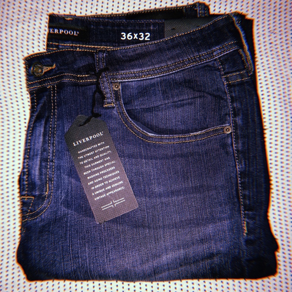 Liverpool Relaxed Straight Jeans